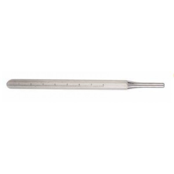 Ручка для зеркала шестигранная со шкалой, полая, 14 см, HLW Dental Instruments (Германия)